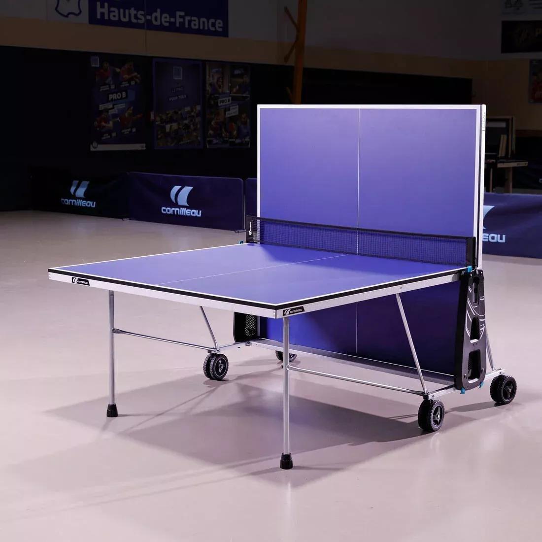 Table Tennis Table - 100 Indoor,  Blue, No Color, large image number 8