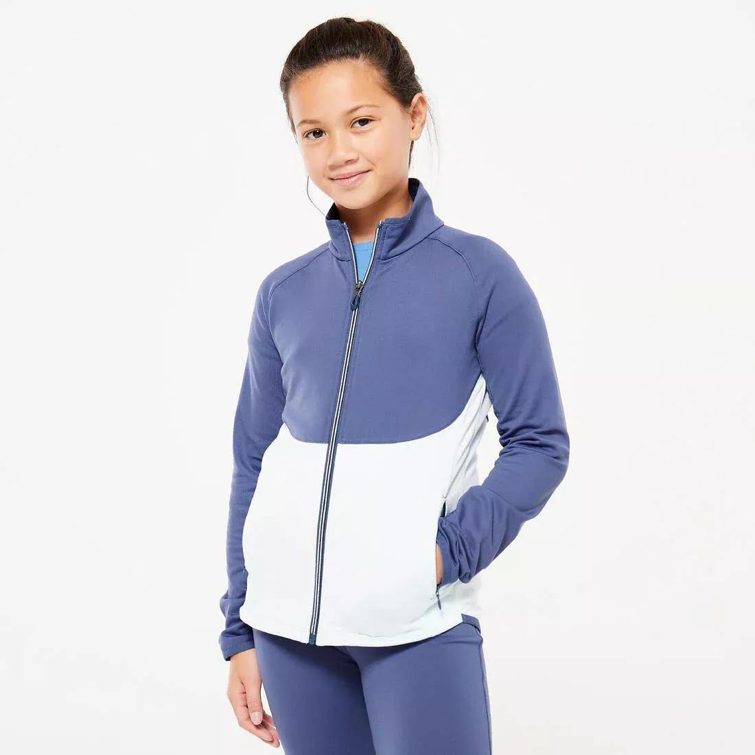 Kids Unisex Breathable Tracksuit, Navy, No Color, large image number 3