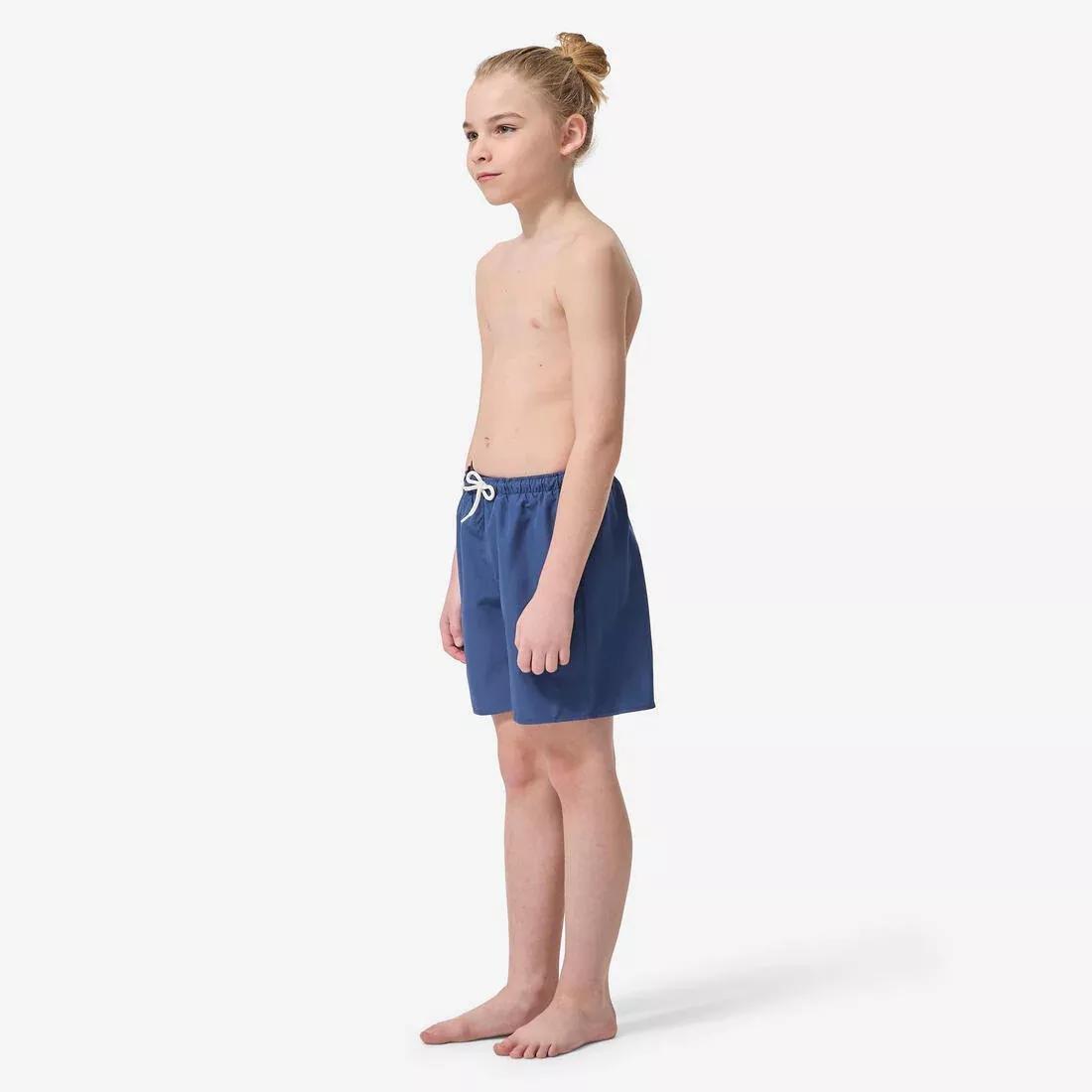 Boys Swim Shorts -100, Navy, No Color, large image number 2