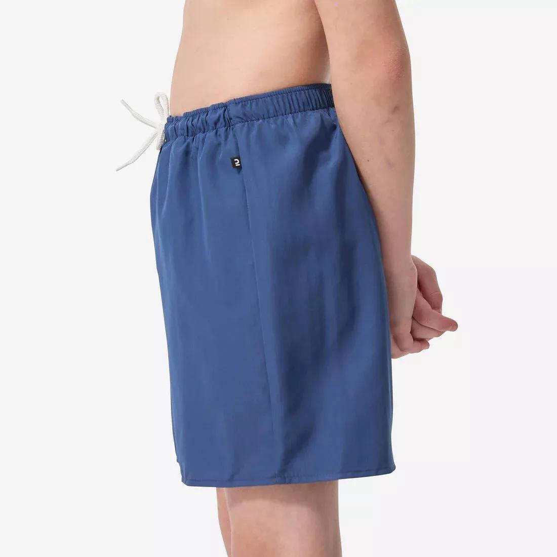 Boys Swim Shorts -100, Navy, No Color, large image number 3