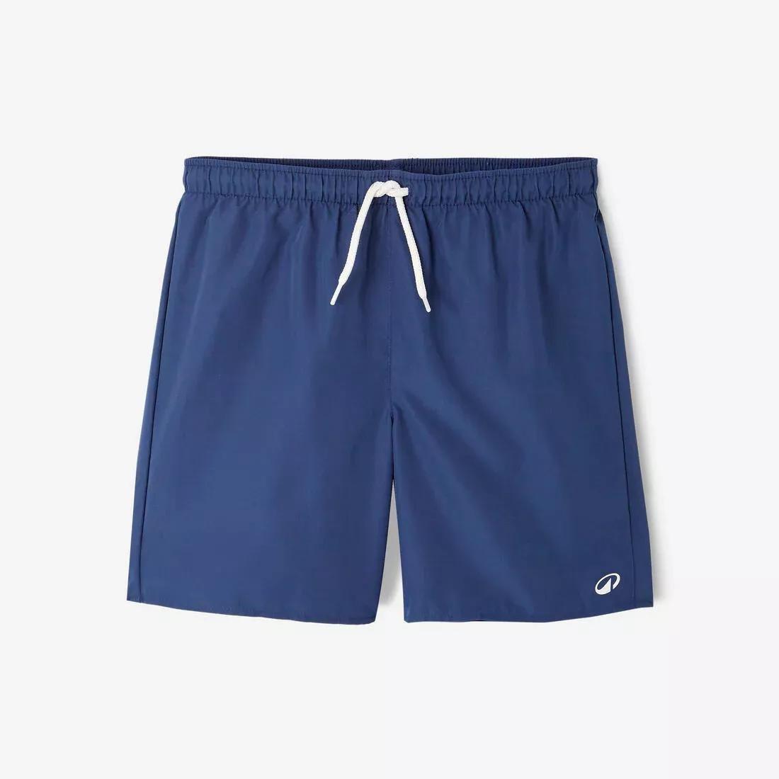 Boys Swim Shorts -100, Navy, No Color, large image number 5