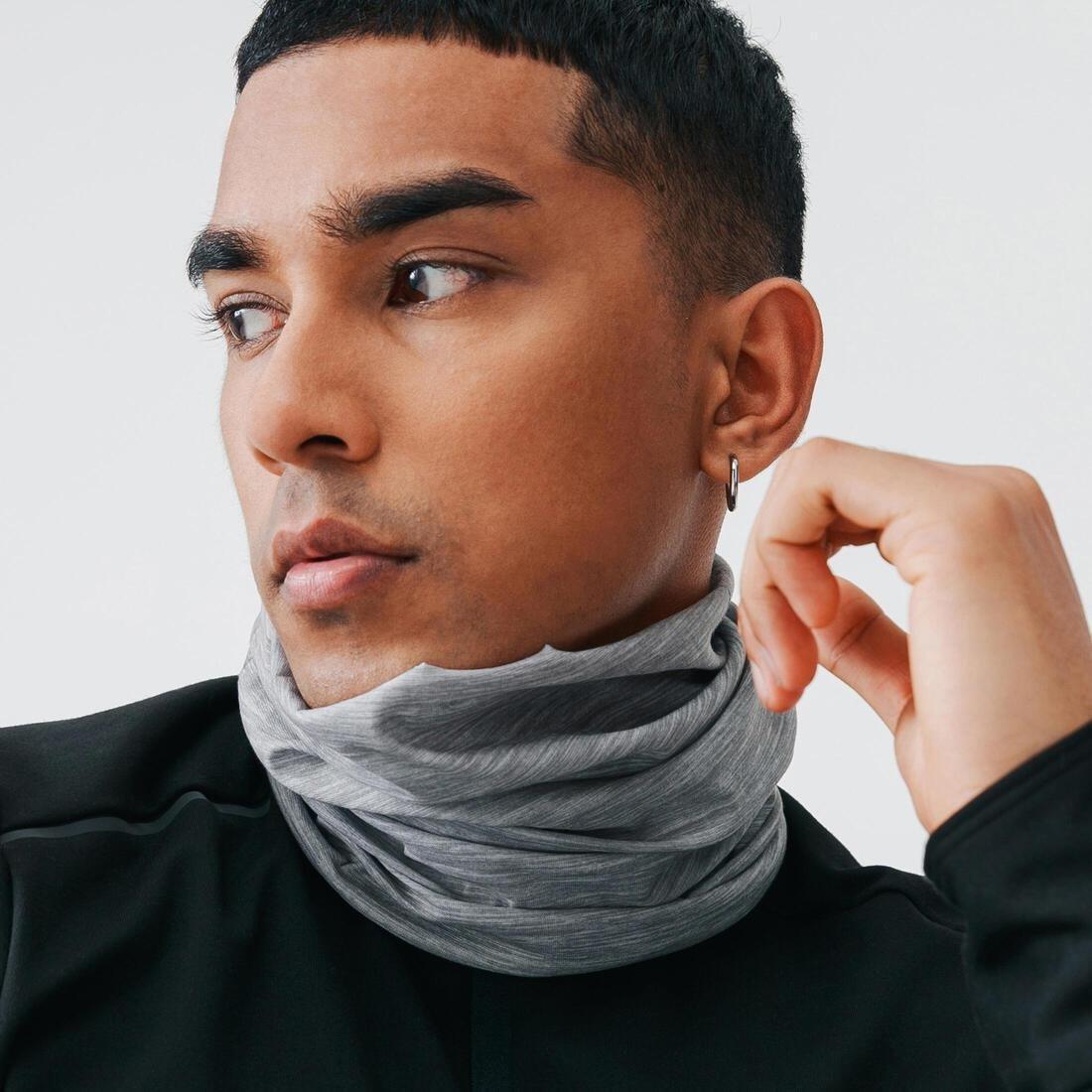Unisex Running Neck Warmer / Multi-Function Headband, Green, No Color, large image number 2
