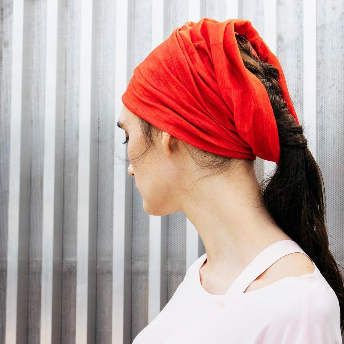 Unisex Running Neck Warmer / Multi-Function Headband, Green, No Color, large image number 6