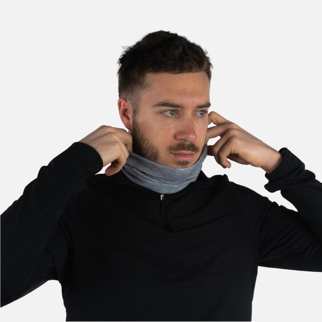 Unisex Running Neck Warmer / Multi-Function Headband, Green, No Color, large image number 11