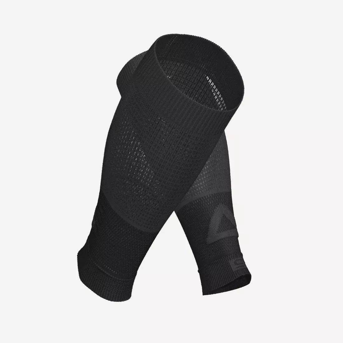 Running Compression Sleeves - Kiprun 500, Black, No Color, large image number 1