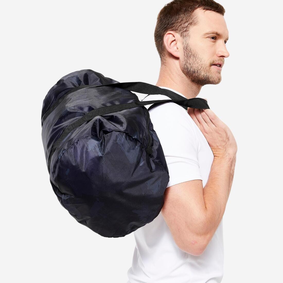NAVY BLUE Fold-Down Fitness Bag 30L, , medium