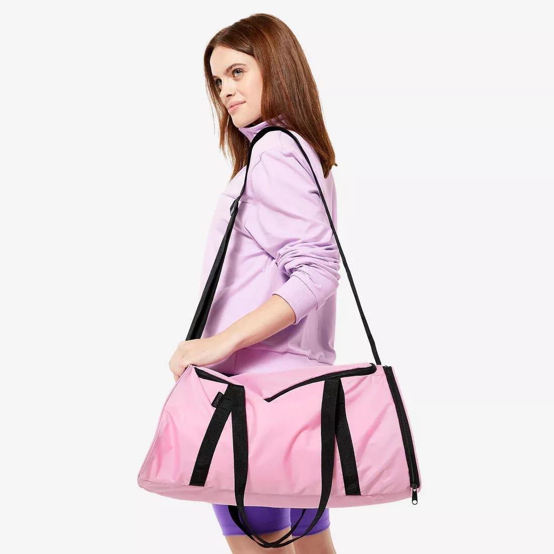 20L Fitness Bag, Pink, No Color, large image number 0