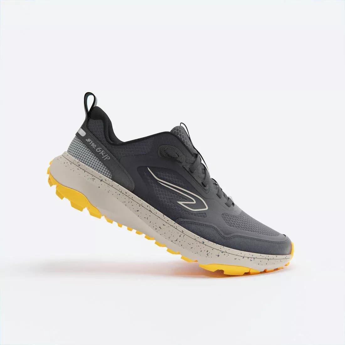 Men Running And Trail Running Shoes - Kiprun Jogflow 190 Grip, Navy, 5401_000, large image number 0