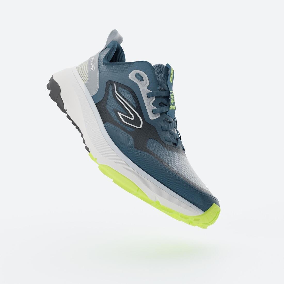 Men Running And Trail Running Shoes - Kiprun Jogflow 190 Grip, Navy, 5401_000, large image number 2