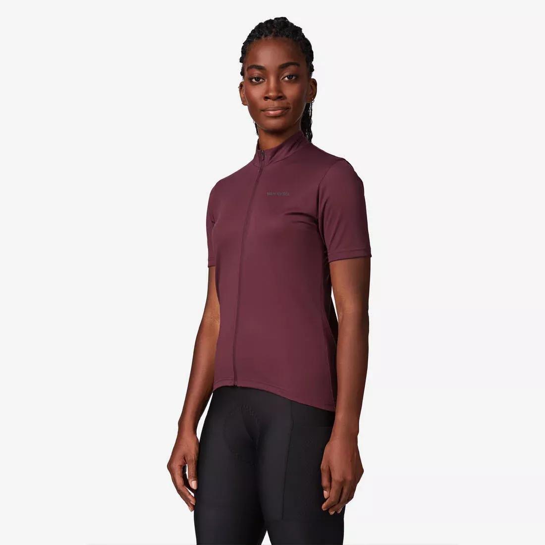 VAN RYSEL--SS JERSEY ESSENTIAL WOMAN BORDEAUX, No Color, large image number 6