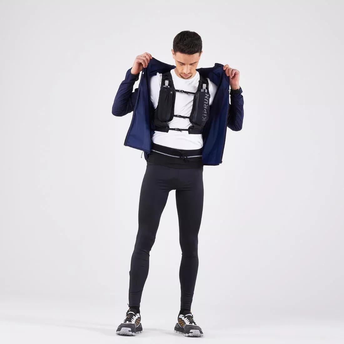 Wind Men's Running & Trail Running Windproof Jacket - Kiprun Run 900,  Blue, No Color, large image number 2