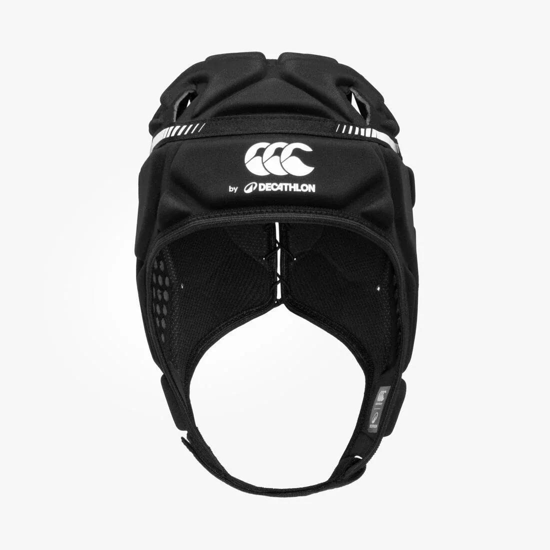 Kids/Adult Rugby Scrum Cap - R500, Black, No Color, medium