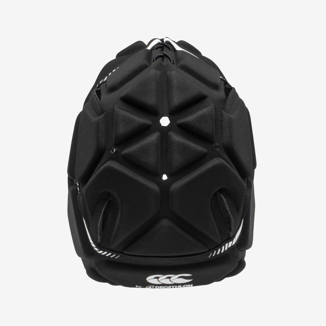 Kids/Adult Rugby Scrum Cap - R500, Black, No Color, medium