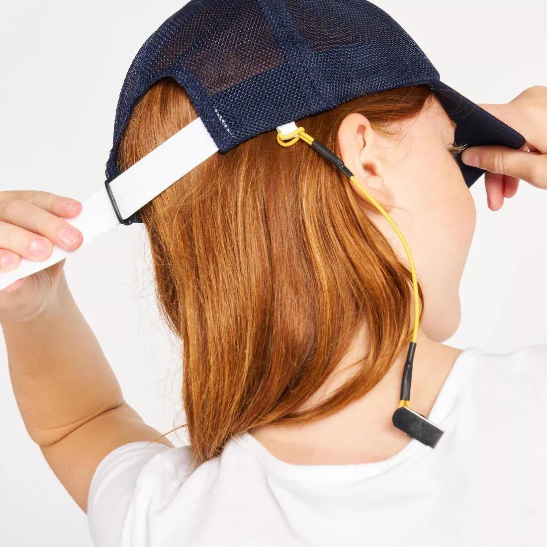 Kids Unisex Sailing Cap - Sailing 500, White, No Color, large image number 3