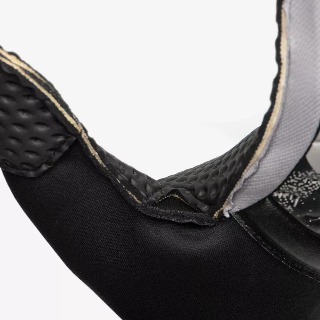 Adult Superresist Goalkeeper Gloves, Black/Grey, No Color, medium