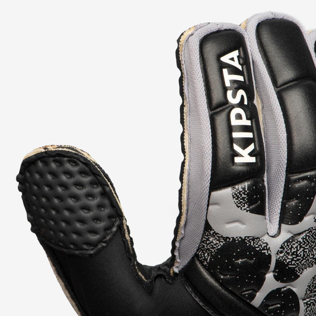 Adult Superresist Goalkeeper Gloves, Black/Grey, , large image number 5