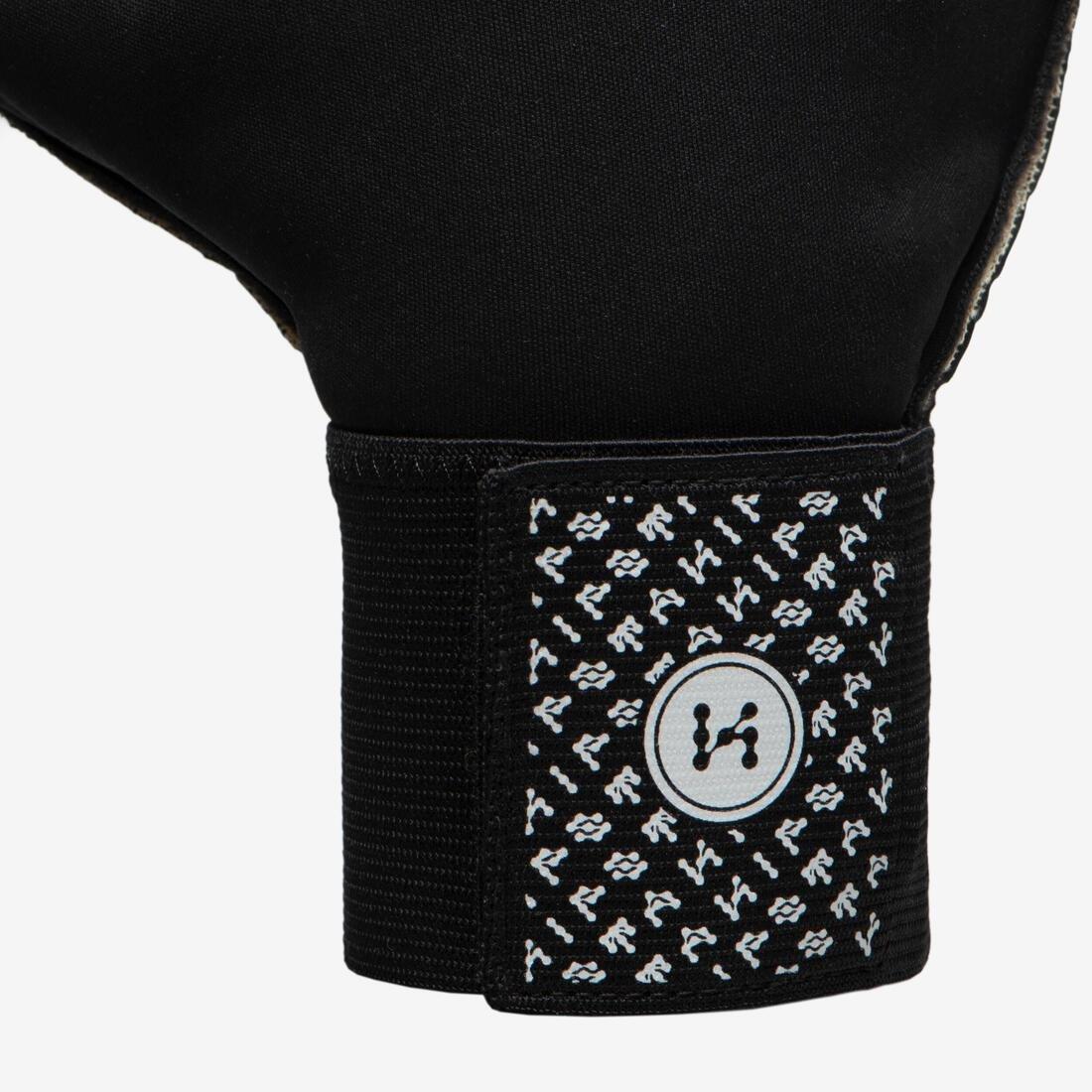 Adult Superresist Goalkeeper Gloves, Black/Grey, , large image number 6