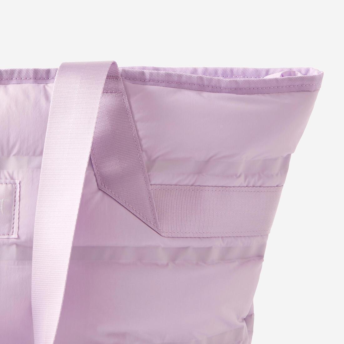 Women 25 L Padded Fitness Training Tote Bag, Purple, No Color, large image number 7