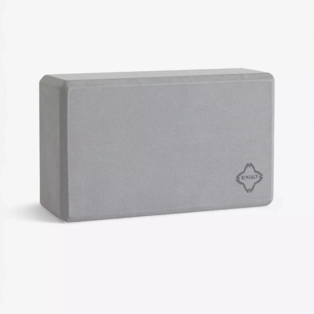 TERRACOTTA BROWN Yoga Foam Block - Mahogany, No Color, large image number 3