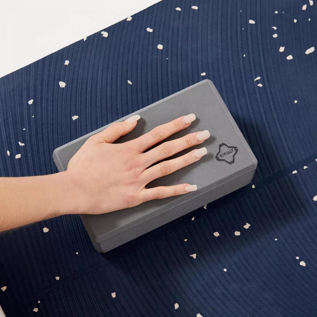 TERRACOTTA BROWN Foam Yoga Block - Mahogany, No Color, large image number 4