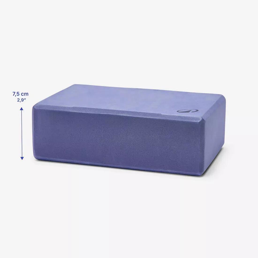 TERRACOTTA BROWN Foam Yoga Block - Mahogany, No Color, large image number 7