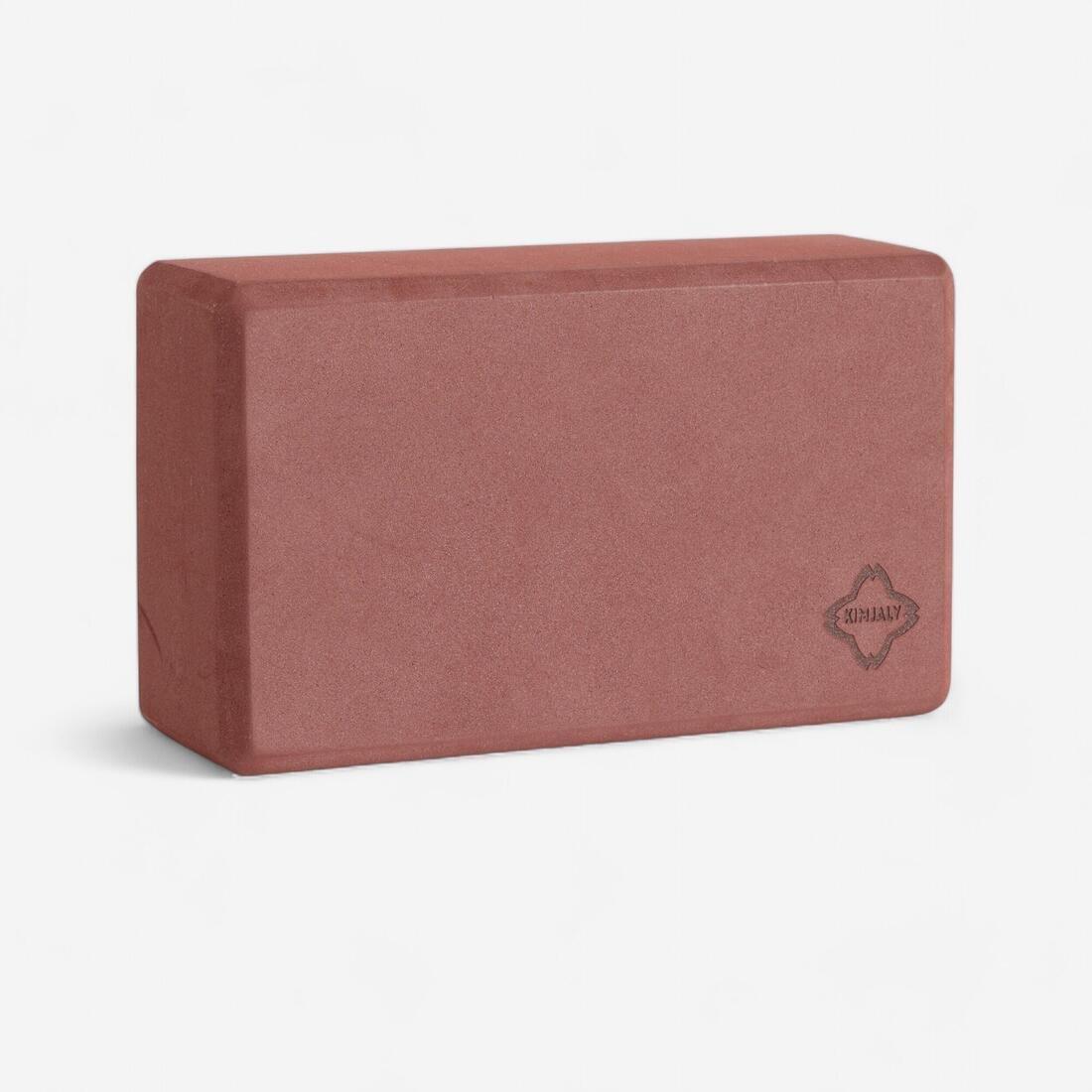 TERRACOTTA BROWN Foam Yoga Block - Mahogany, No Color, large image number 10