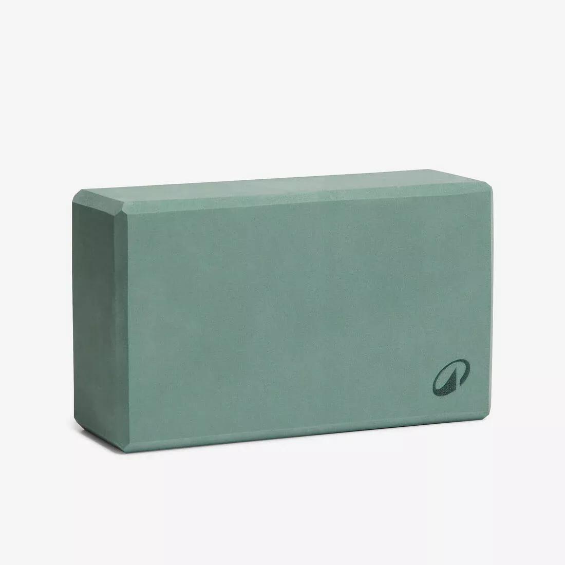 Foam Yoga Block - Mahogany, Blue, No Color, large image number 1