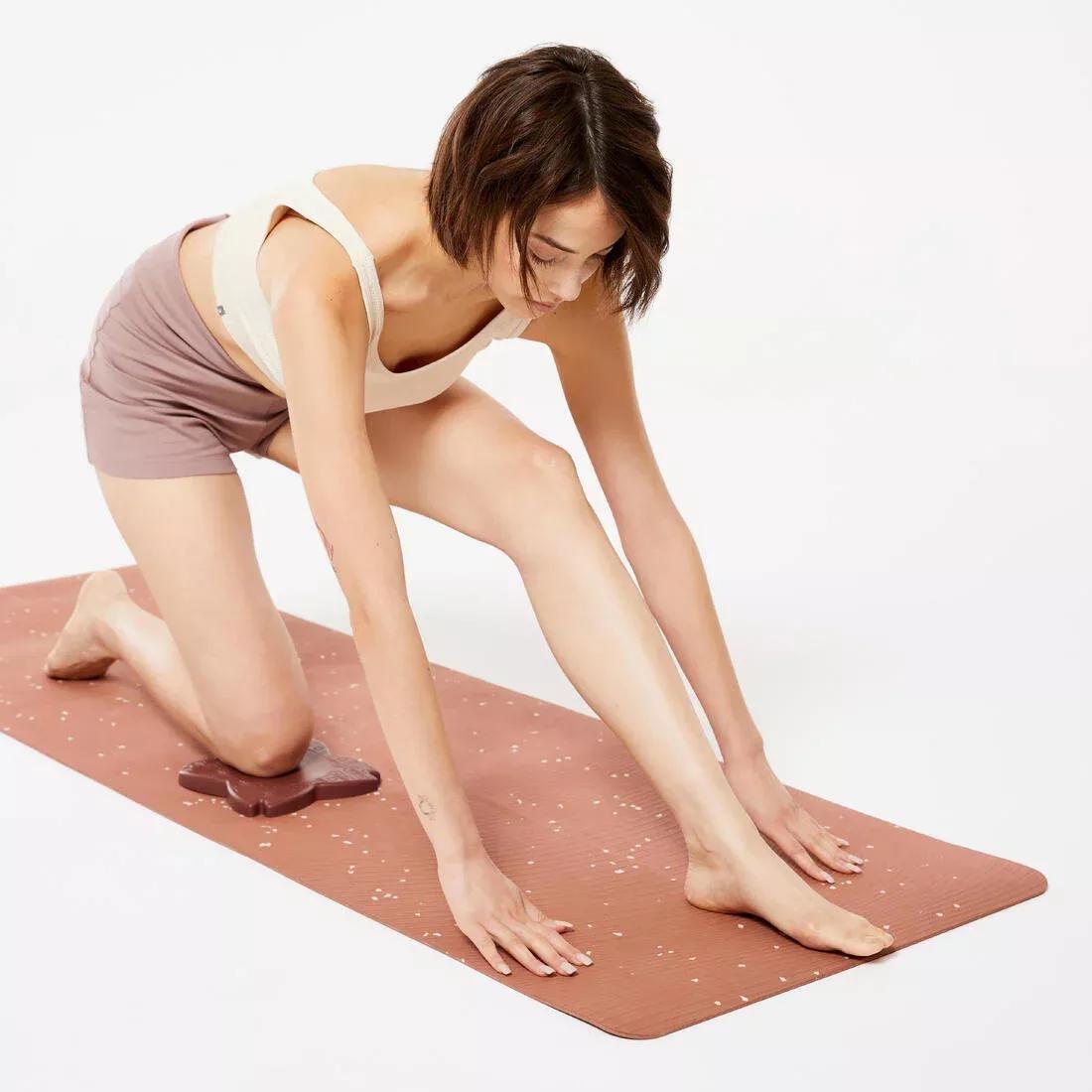 Yoga Knee And Wrist Pad, Brown, No Color, large image number 5