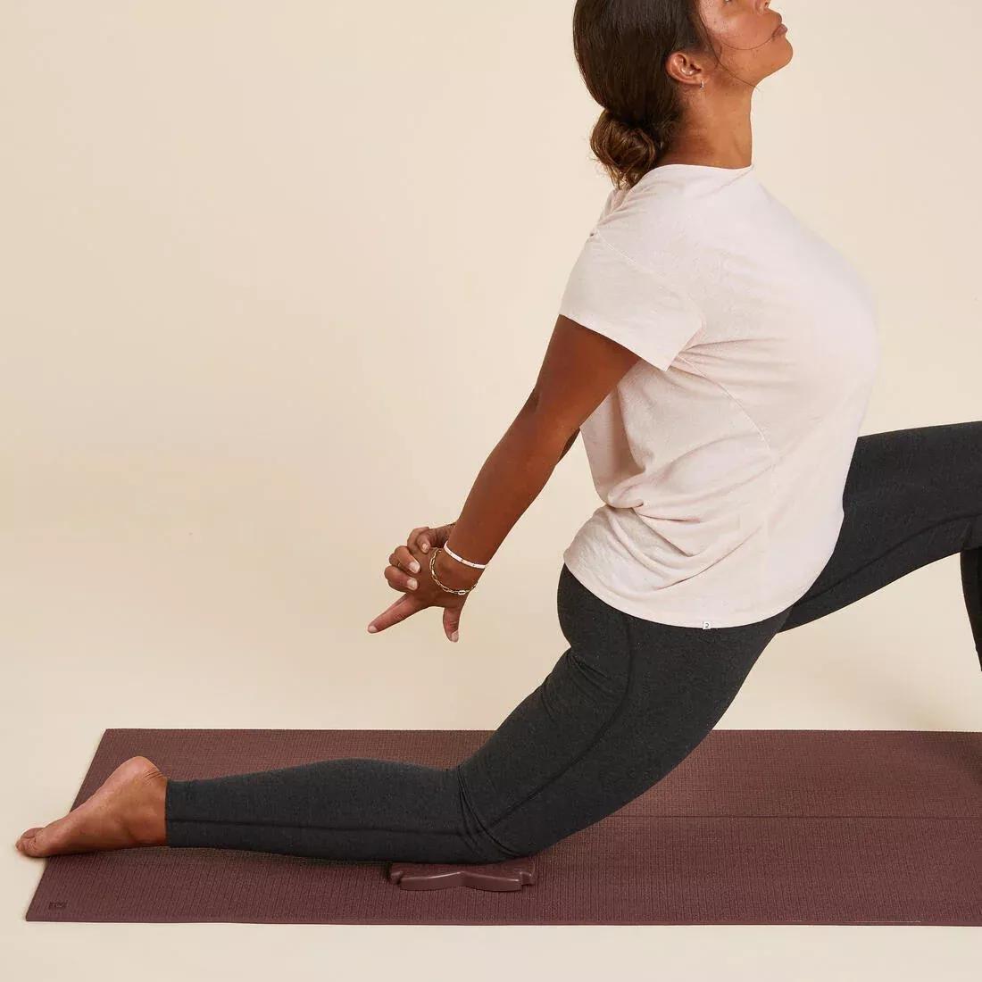 Yoga Knee And Wrist Pad, Brown, No Color, large image number 8