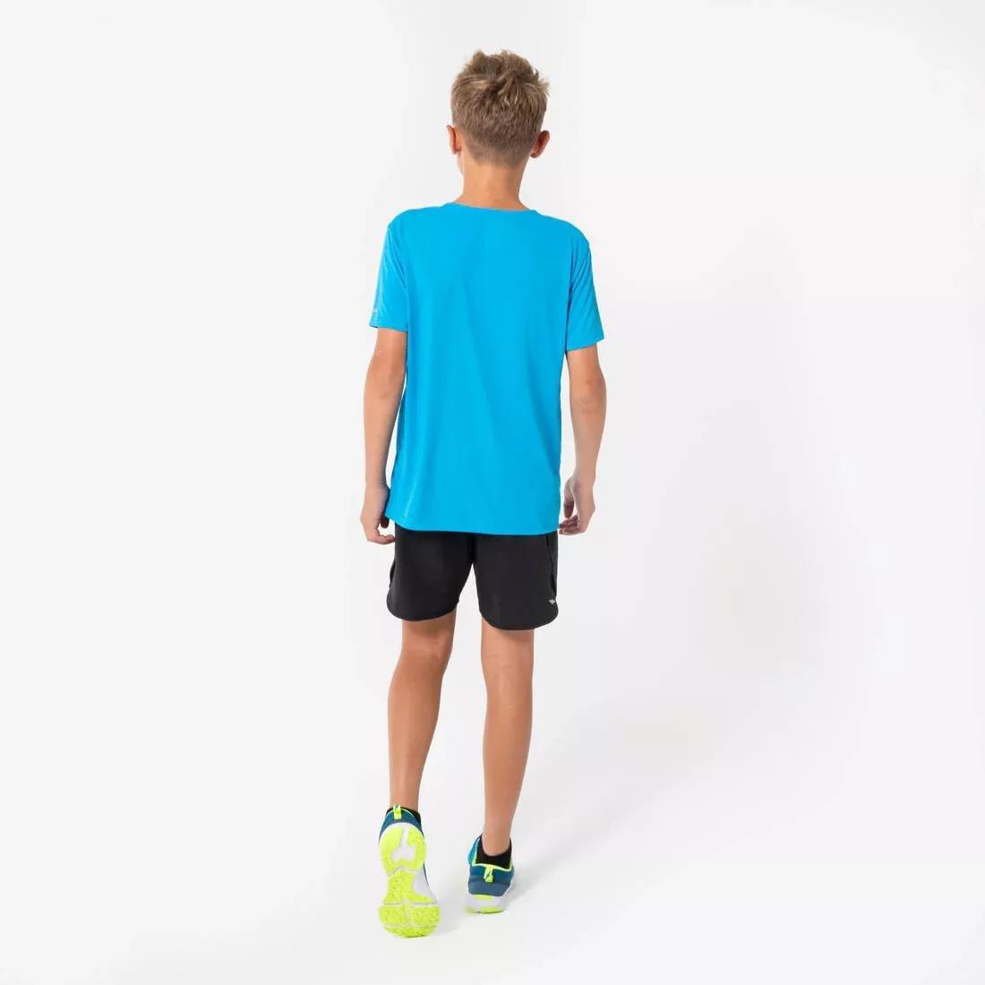 Kids' Breathable Running Shorts - KIPRUN DRY+ 900, Black, No Color, large image number 6