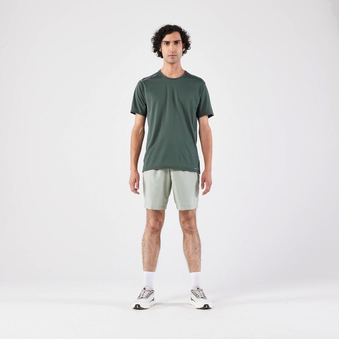 Men Breathable Running T-Shirt - Dry+, White, No Color, large image number 11