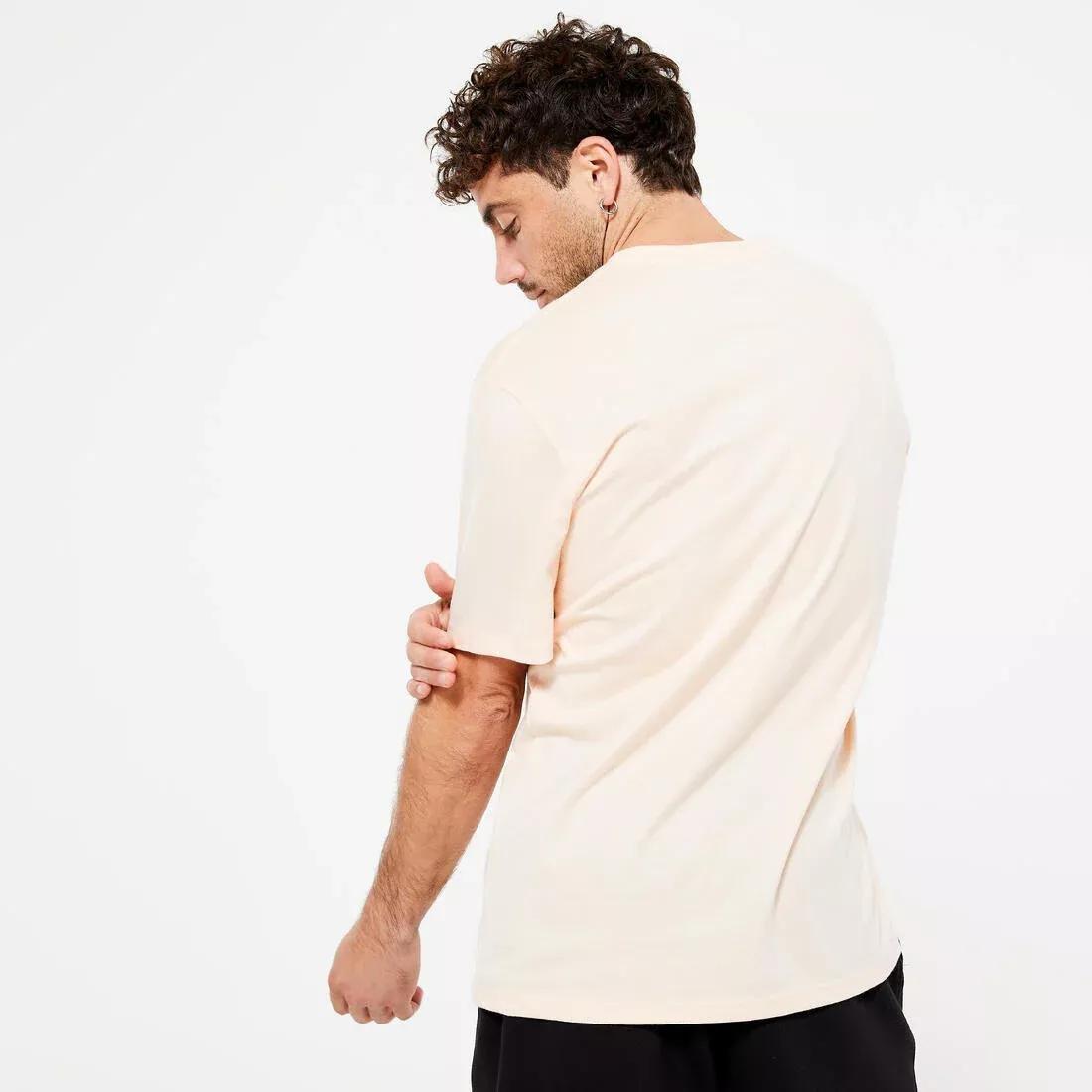 Men 500 Essentials T-Shirt, Beige, , large image number 11