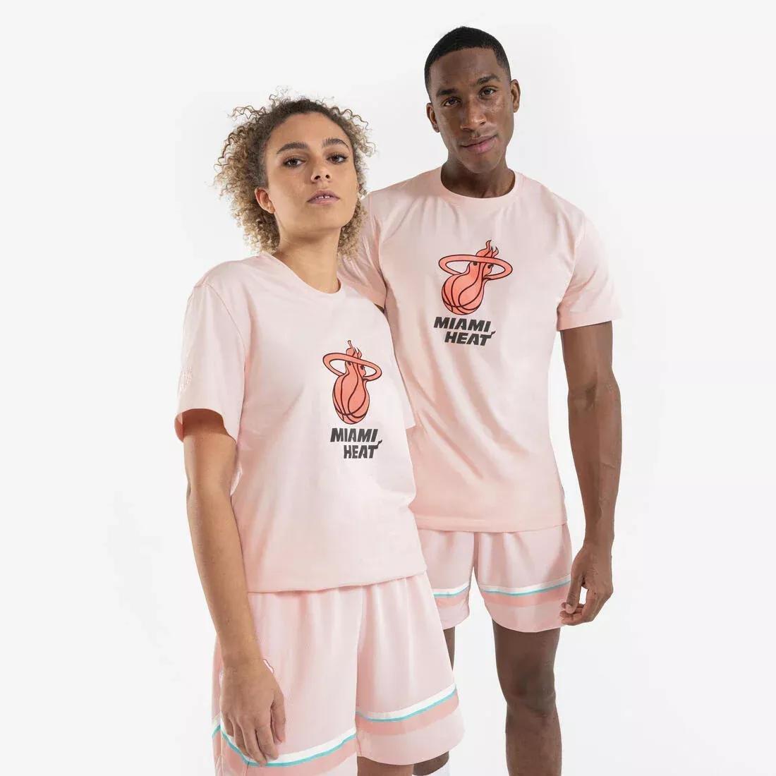 Unisex Basketball T-Shirt - 900 Ad - NBA Warriors, Pink, 5401_000, large image number 0