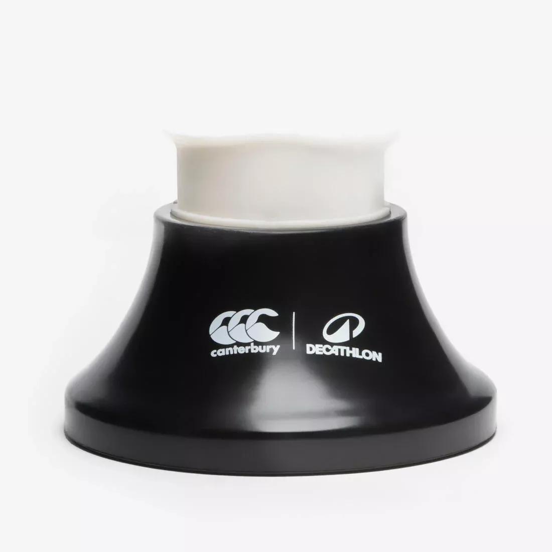 R500 Adjustable Rugby Tee, Black/White, No Color, large image number 1