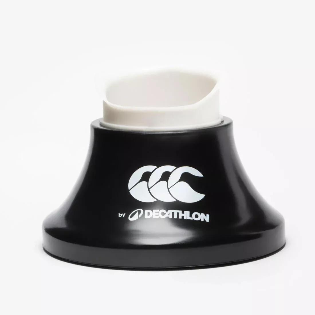 R500 Adjustable Rugby Tee, Black/White, No Color, medium