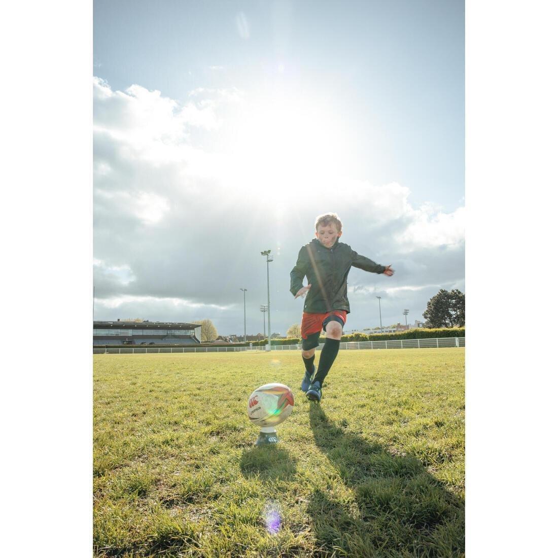 R500 Adjustable Rugby Tee, Black/White, No Color, large image number 7