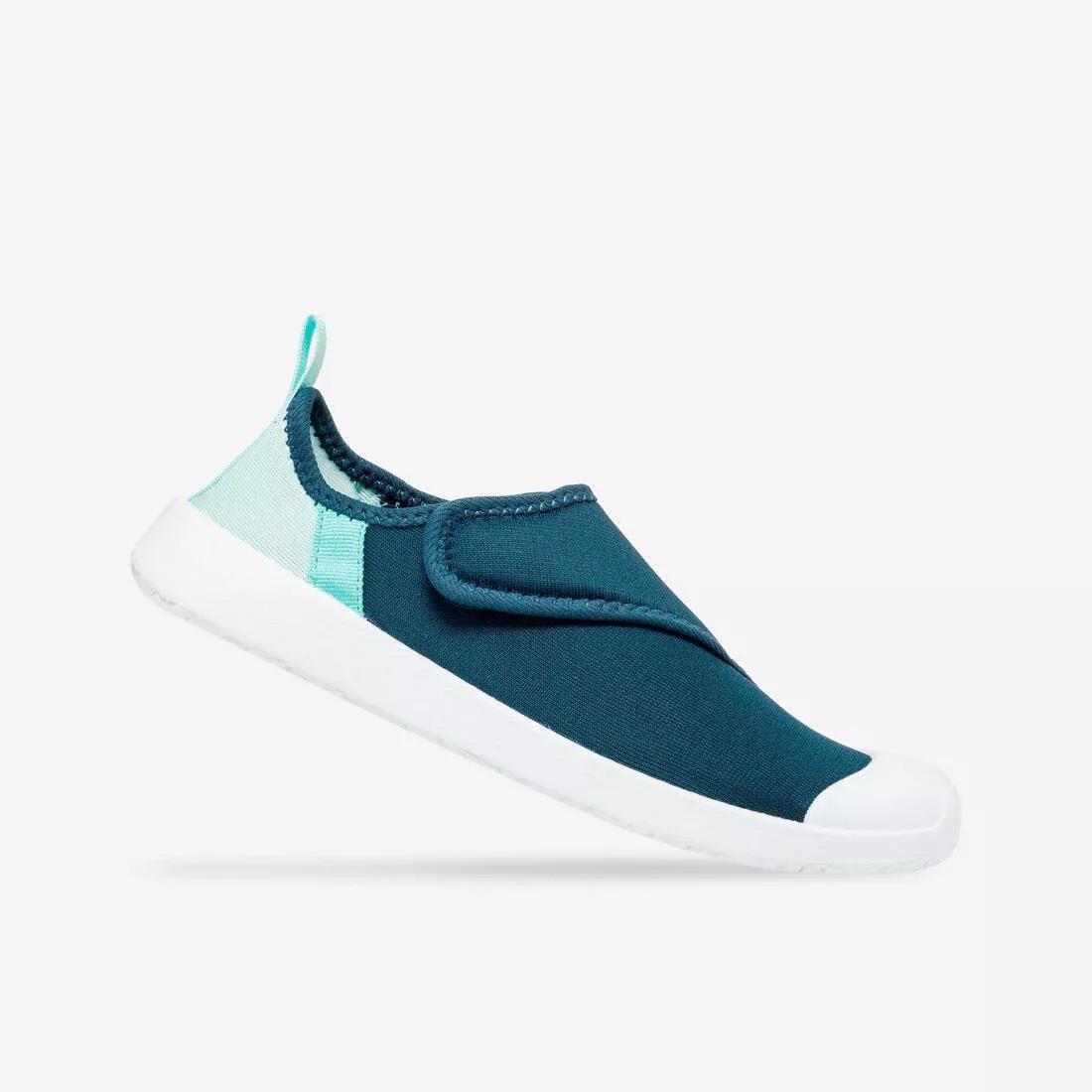 Kids Boys Aquashoes With Riptab - Aquashoes 120, Blue, No Color, large image number 0