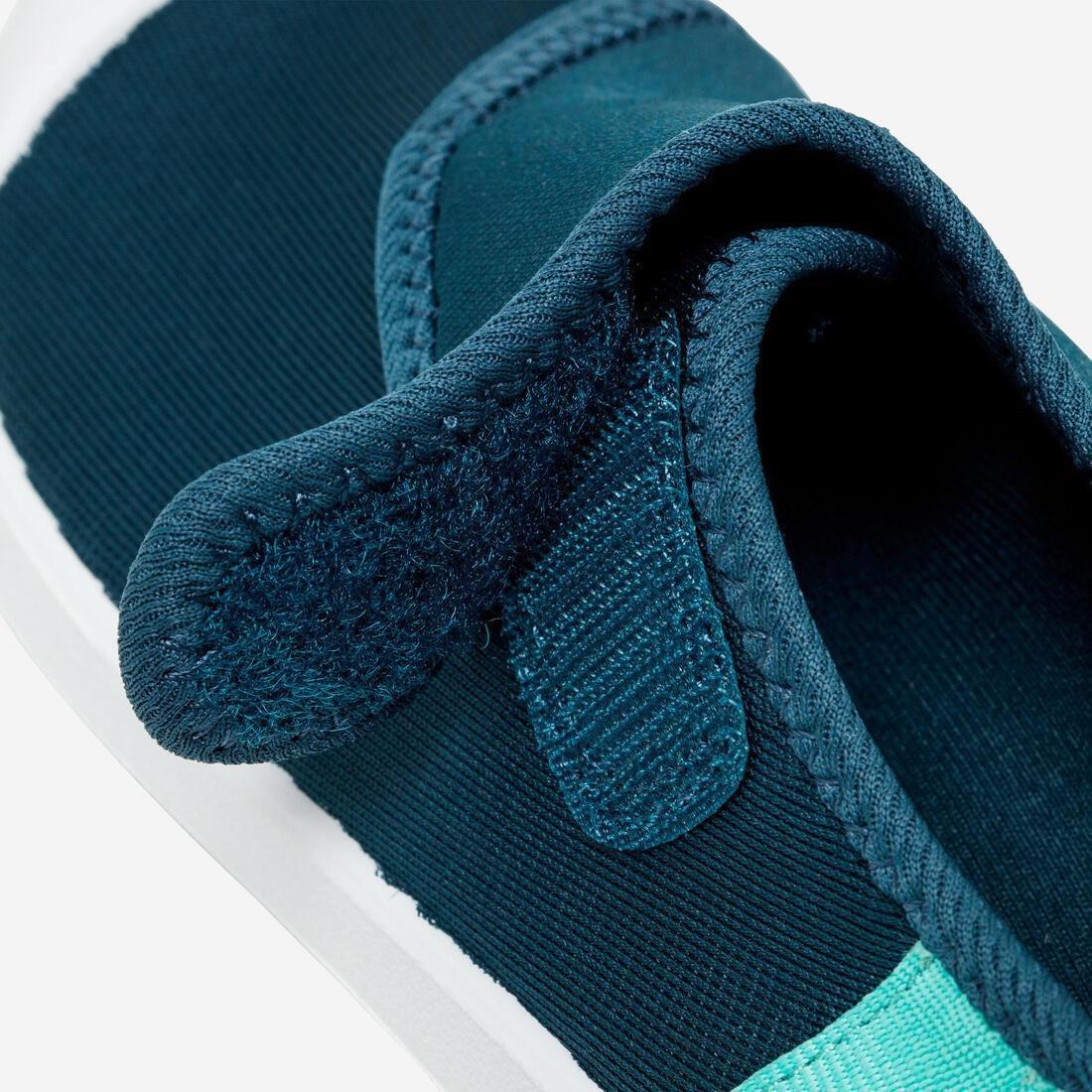 Kids Girls Water Shoes With Rip-Tab - Aquashoes 120, Purple, No Color, large image number 4