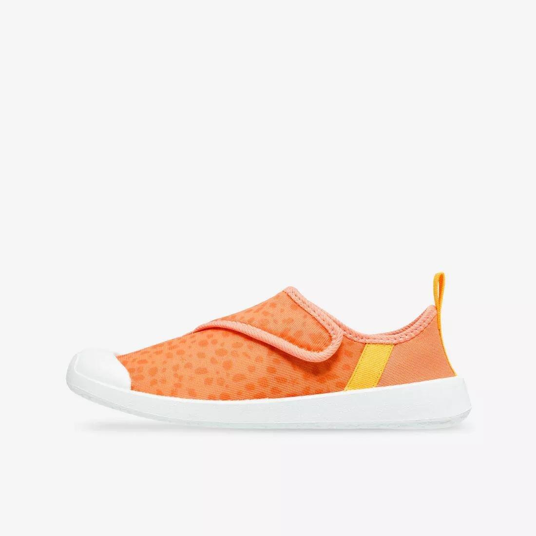 Kids Unisex Aquashoes With Riptab - 120, Orange, , large image number 10
