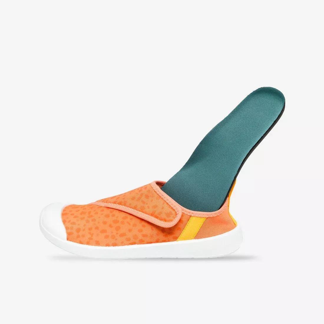 Kids Unisex Aquashoes With Riptab - 120, Orange, , large image number 13
