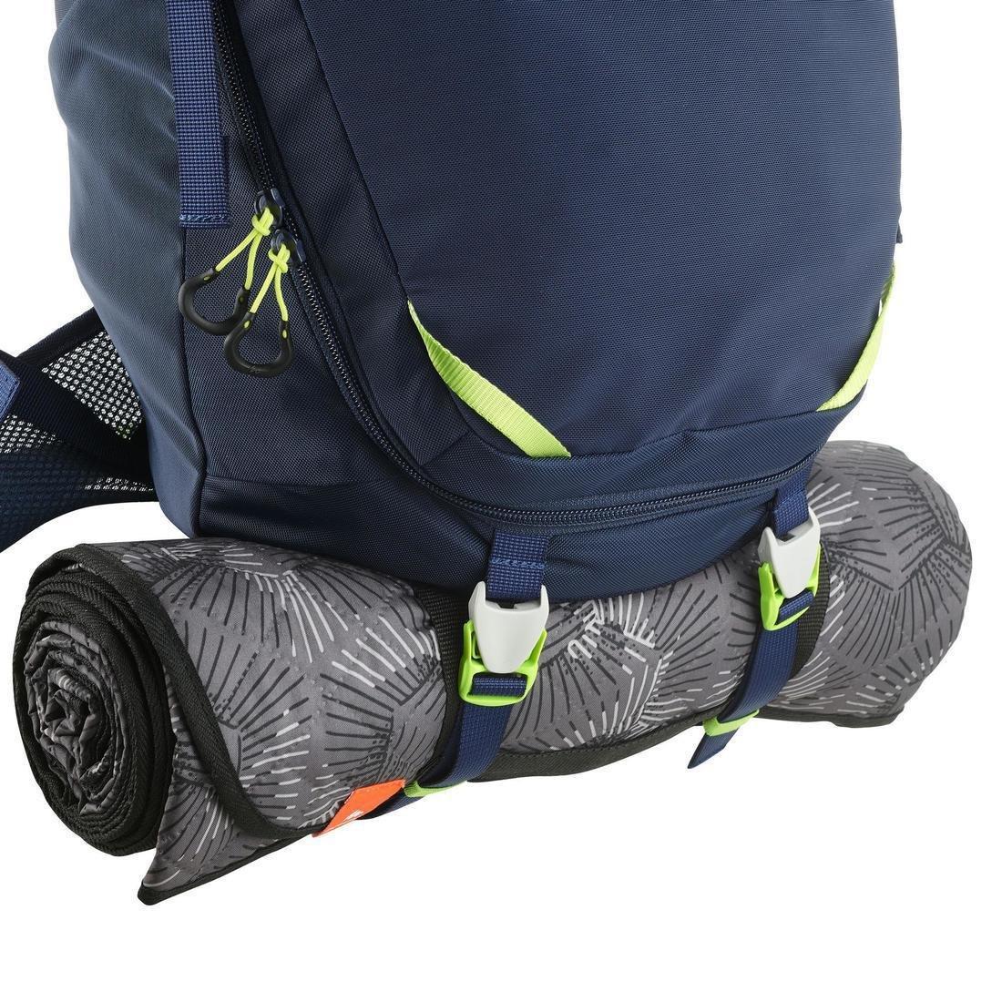 Kids Unisex Hiking 28 L Backpack - Mh500, Blue, No Color, large image number 4