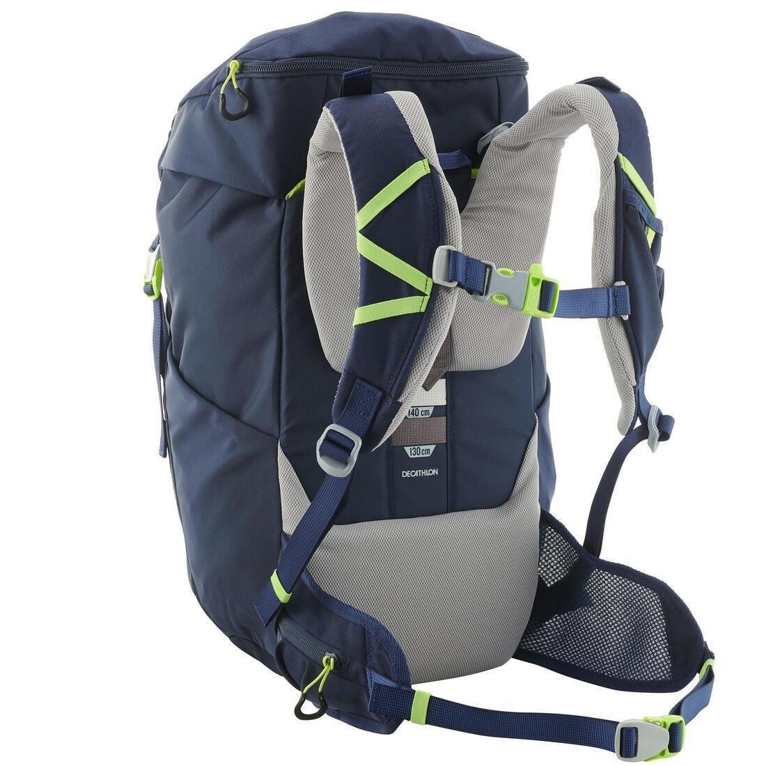 Kids Unisex Hiking 28 L Backpack - Mh500, Blue, No Color, large image number 13