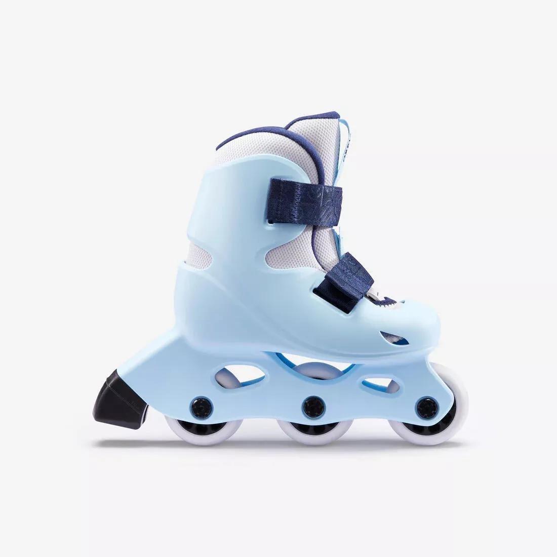 Kids Unisex Skates Learn 100, Blue, No Color, medium