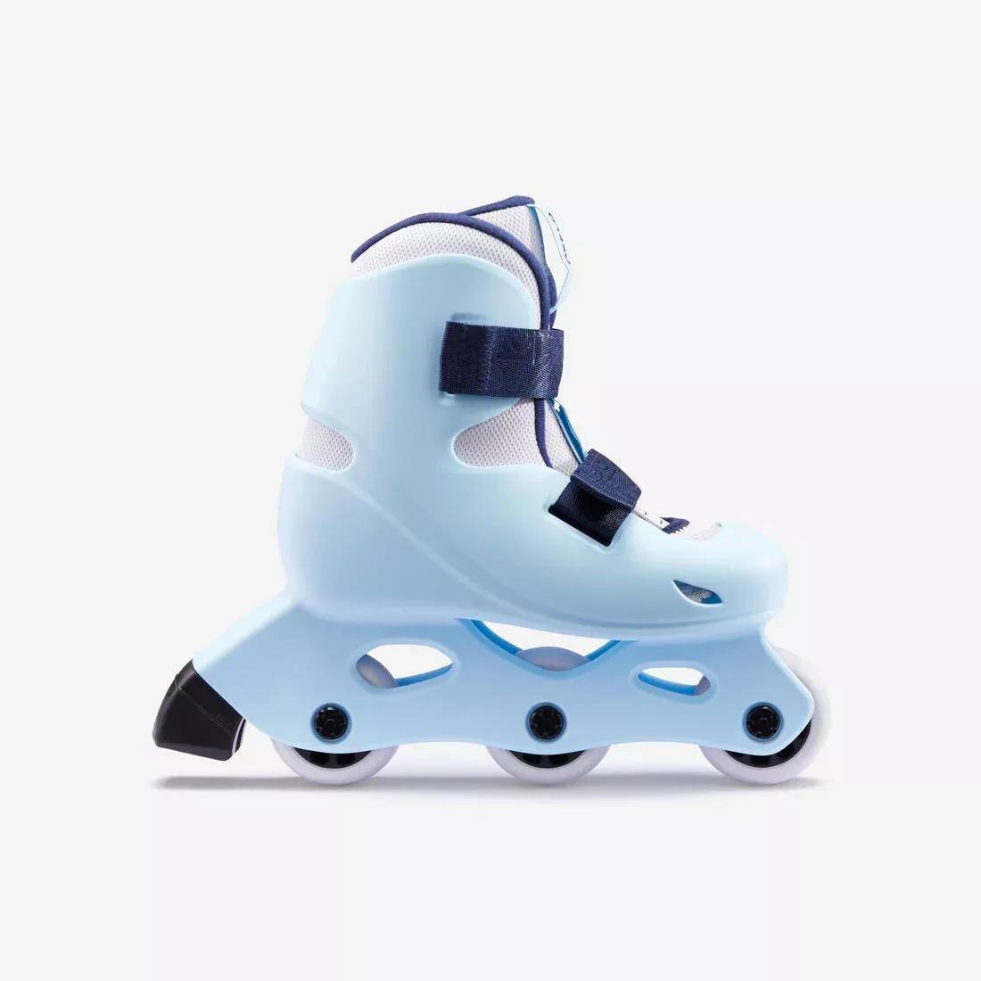 Kids Unisex Skates Learn 100, Blue, No Color, large image number 1