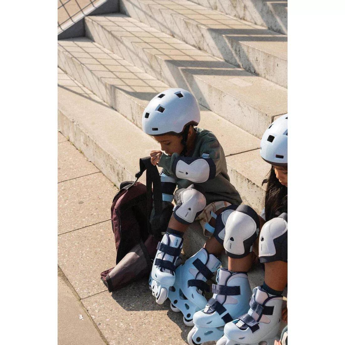 Kids Unisex Skates Learn 100, Blue, No Color, large image number 11