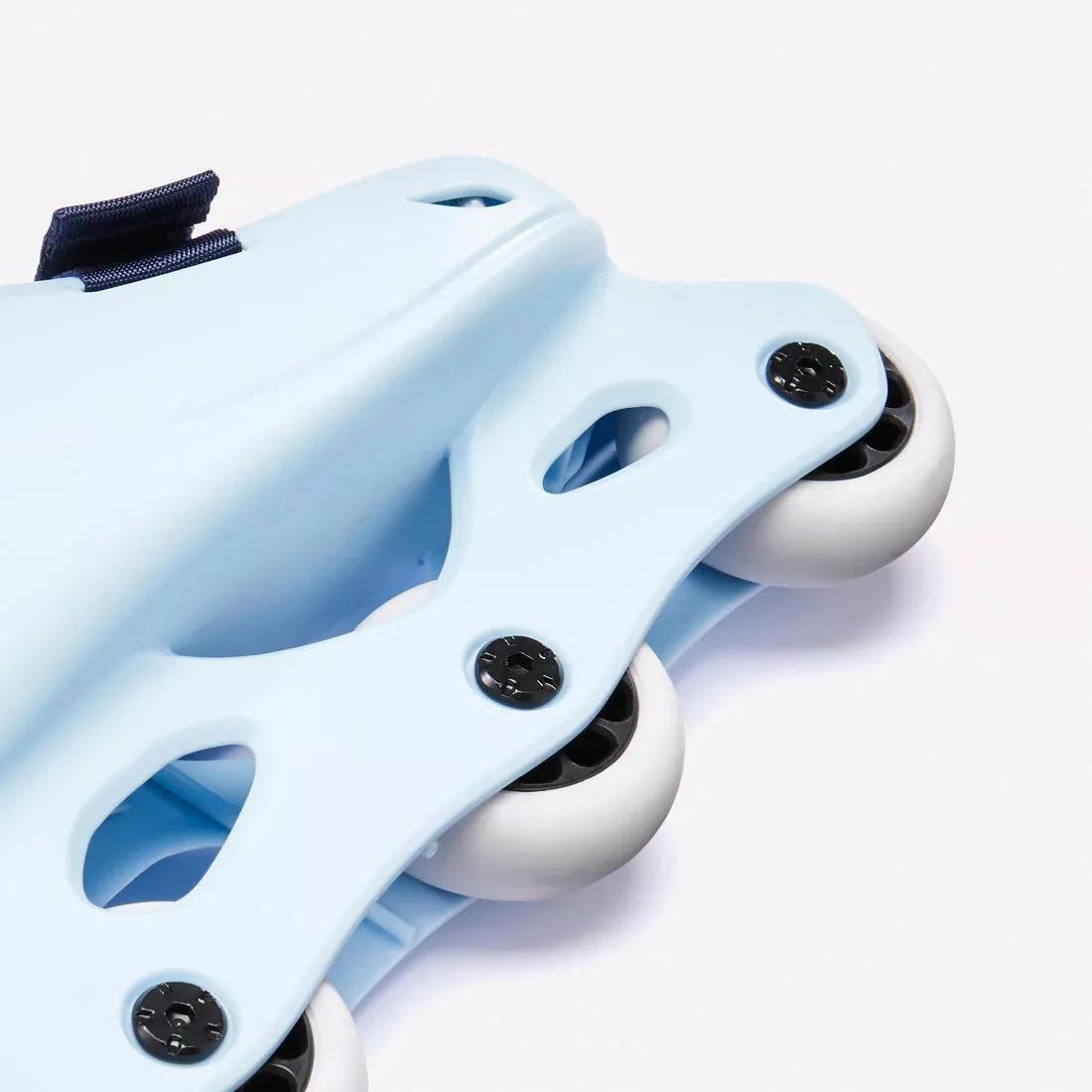 Kids Unisex Skates Learn 100, Beige, No Color, large image number 7