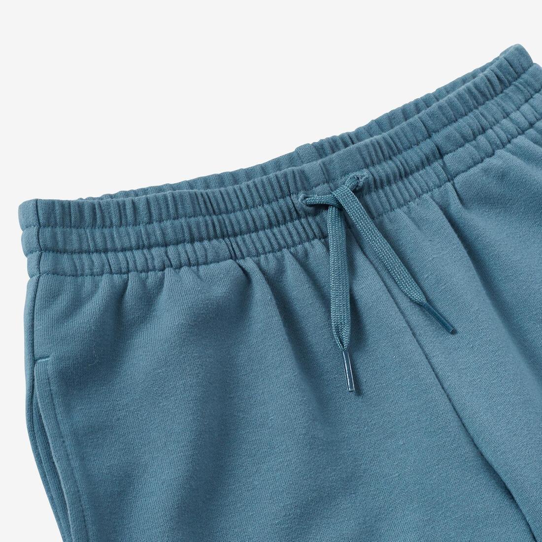 Kids Unisex Cotton Shorts, Blue, No Color, large image number 5