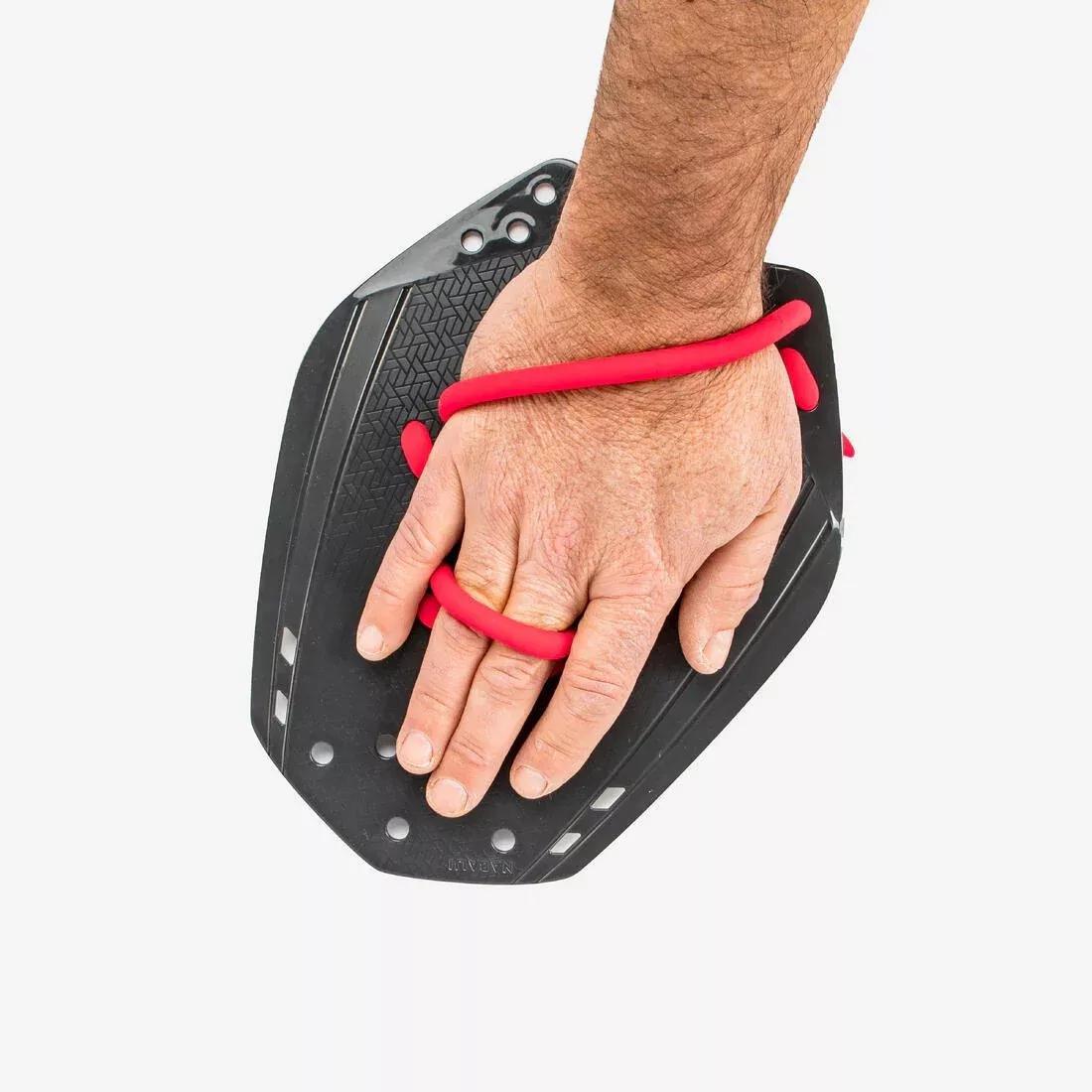 Swimming hand paddles - 900l, Black, No Color, large image number 3