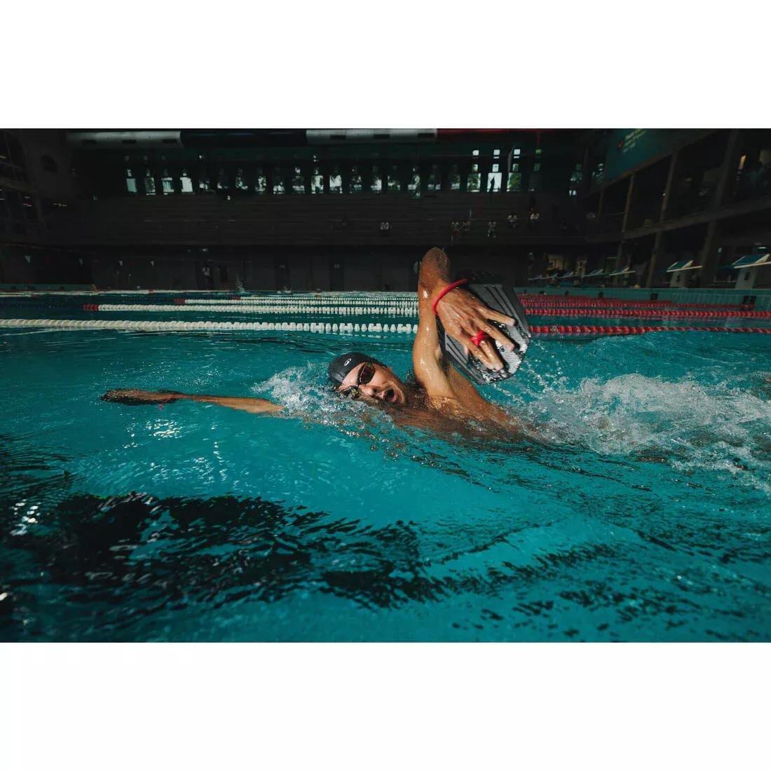 Swimming hand paddles - 900l, Black, No Color, large image number 6