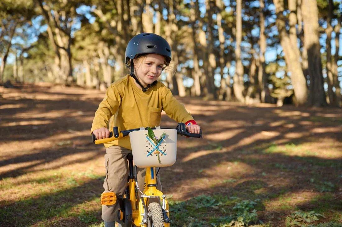 CREAM BEIGE Kids' Bike Pannier, No Color, large image number 14